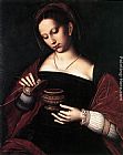 Ambrosius Benson Canvas Paintings - Mary Magdalene